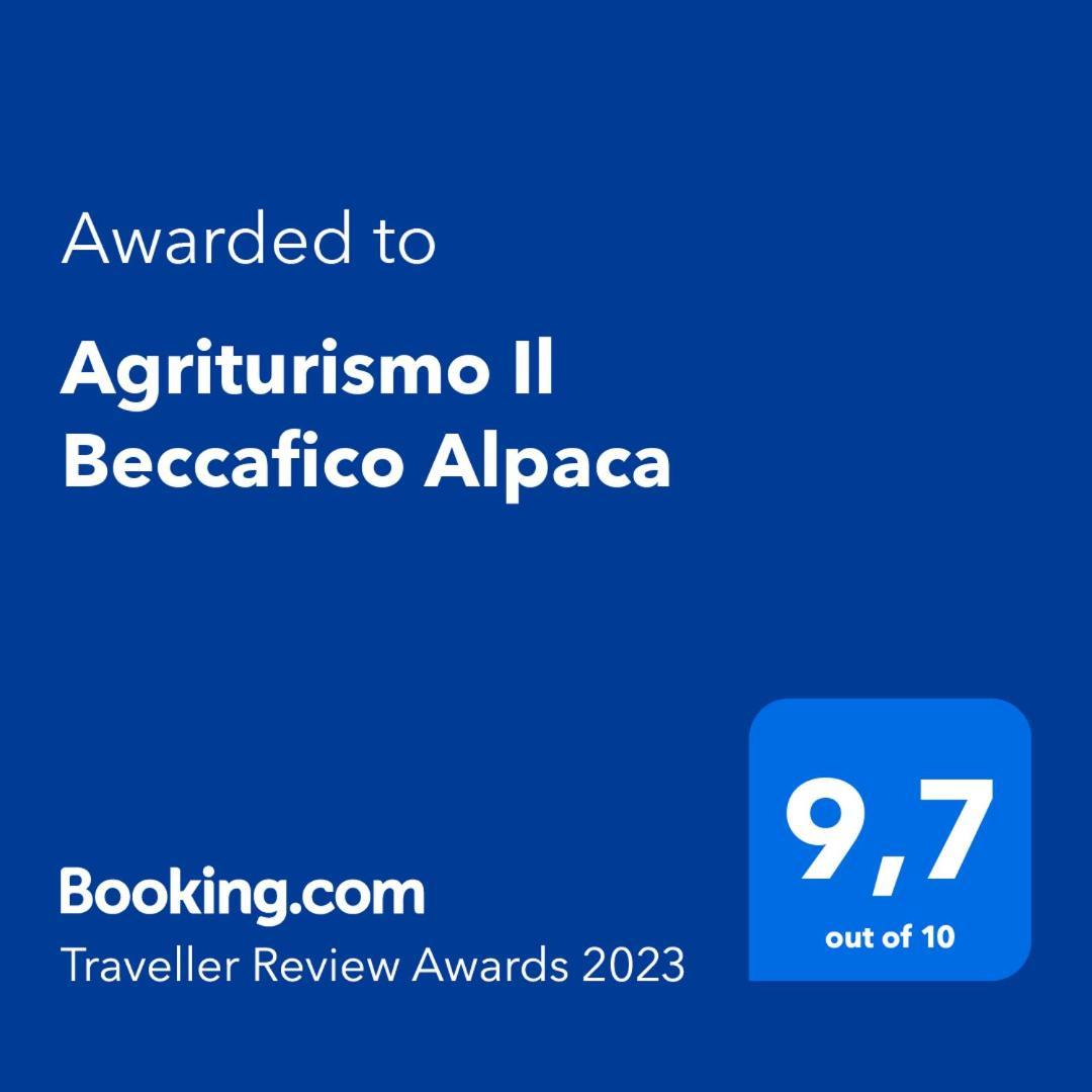 Agriturismo Il Beccafico Alpaca Mengara Ngoại thất bức ảnh